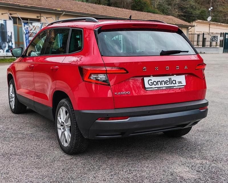 Usata Skoda Karoq Executive 116 CV (85 kW) 2019 Rosso SUV
