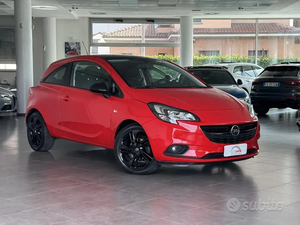 Usata Opel Corsa 70 CV (51 kW) 2016 Rosso Utilitaria