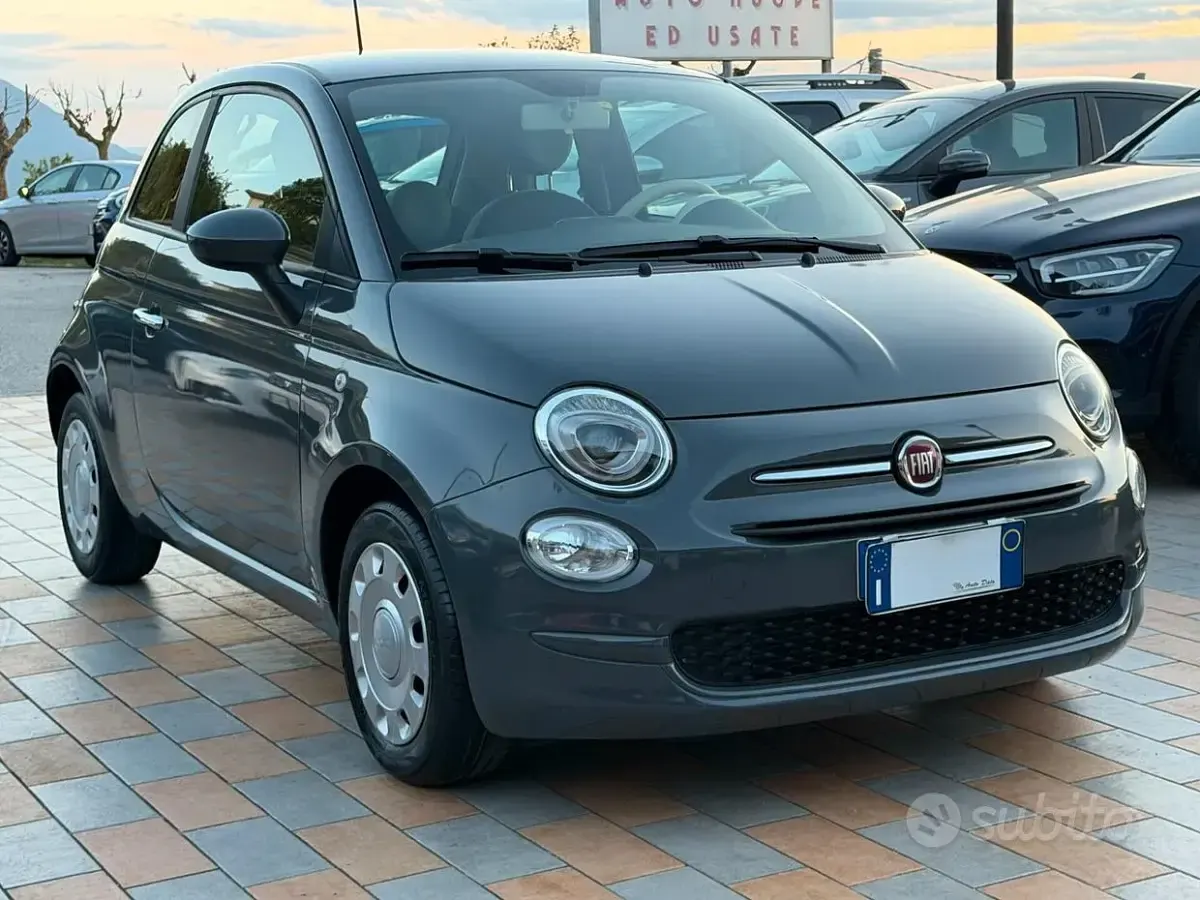 Usata Fiat 500 Pop 69 CV (50 kW) 2017 Grigio Utilitaria