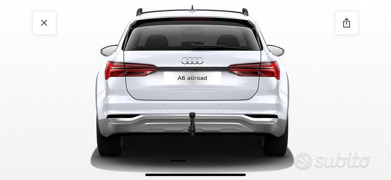 Usata Audi A6 Allroad Premium 2021 Bianco Station wagon