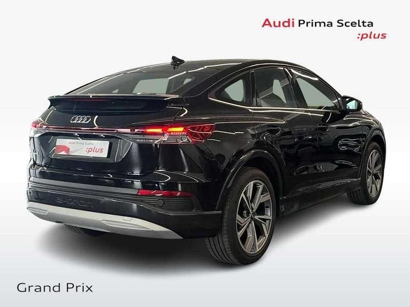 Nuova Audi Q4 Sportback e-tron Advanced Plus 88 kW (121 CV) 2025 Nero SUV