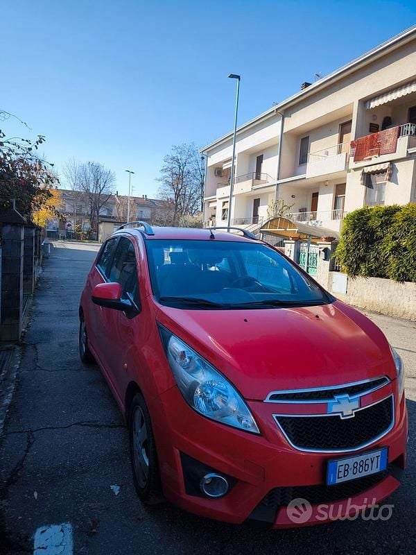 Usata Chevrolet Spark LT 2010 Rosso Utilitaria