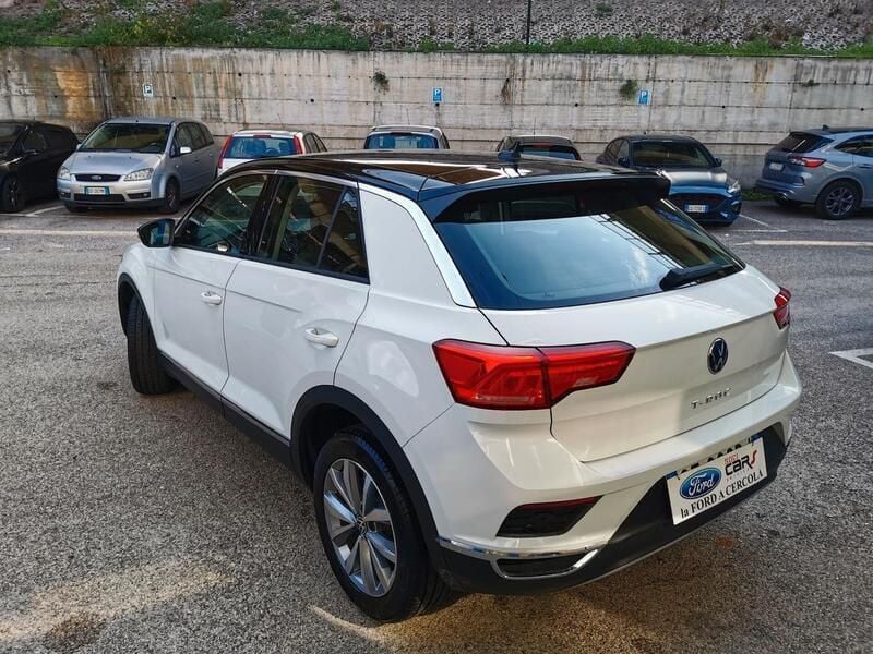 Usata VW T-Roc Style 110 CV (80 kW) 2021 Bianco SUV