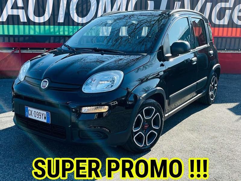 Blu/azzurro Usata 2021 Fiat Panda City Life Due volumi | 9900 € (Buon prezzo) - Immagine 1/4