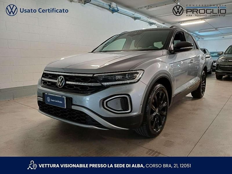 Usata VW T-Roc Style 110 CV (80 kW) 2022 Pyrit silver metallizzato deep SUV