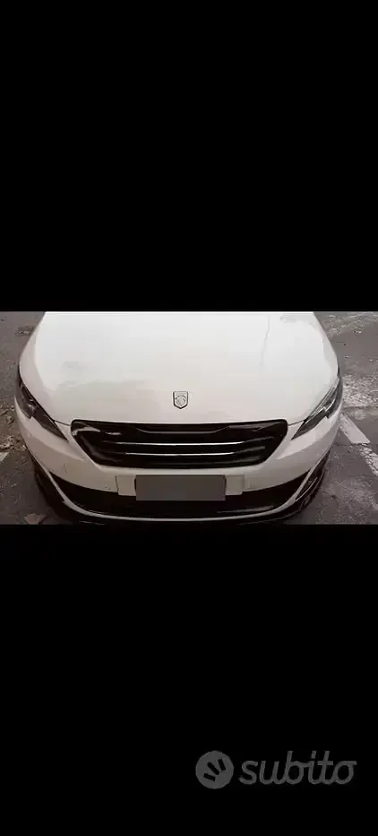 Usata Peugeot 308 120 CV (88 kW) 2015 Bianco Berlina
