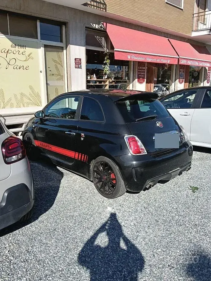 Usata Abarth 595 Turismo 160 CV (117 kW) 2015 Nero Berlina