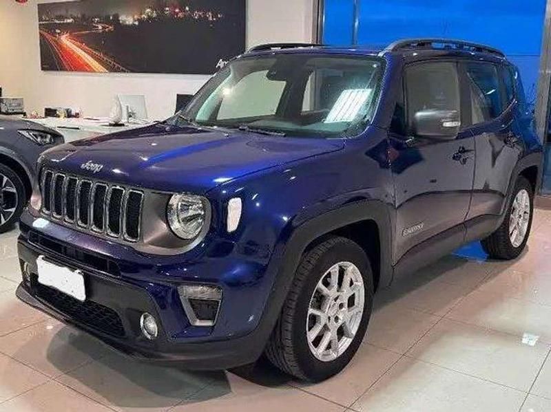 Blu scuro Usata 2021 Jeep Renegade Limited SUV | 16.400 € (Buon prezzo) - Immagine 1/2
