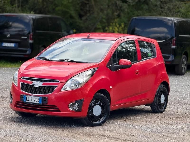 Usata Chevrolet Spark 68 CV (50 kW) 2012 Rosso Utilitaria