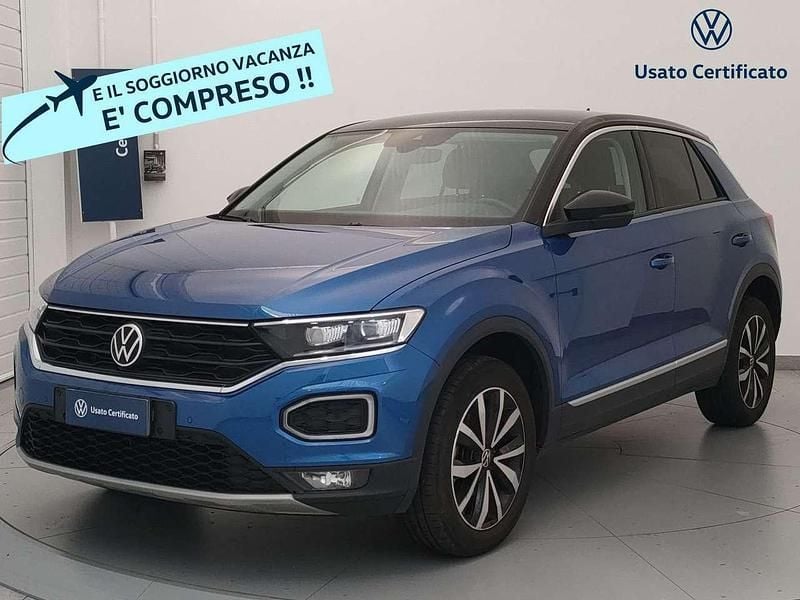 Blu Usata 2021 VW T-Roc Style SUV | 21.900 € (Buon prezzo) - Immagine 1/3