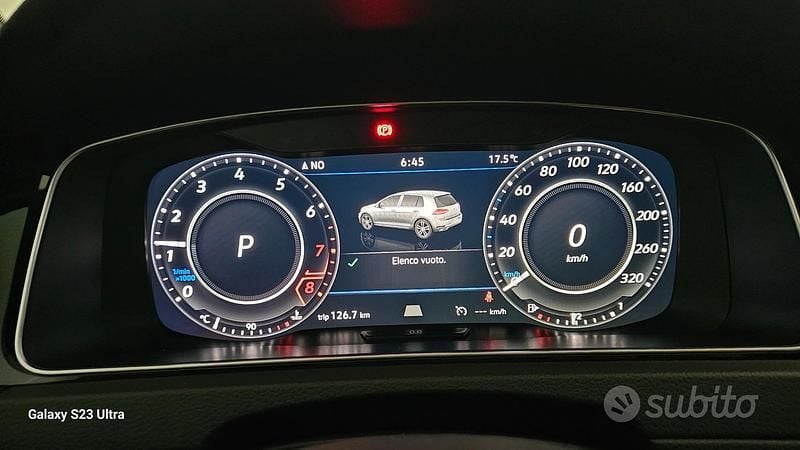 Usata VW Golf VII GTI 245 CV (180 kW) 2020 Bianco Utilitaria