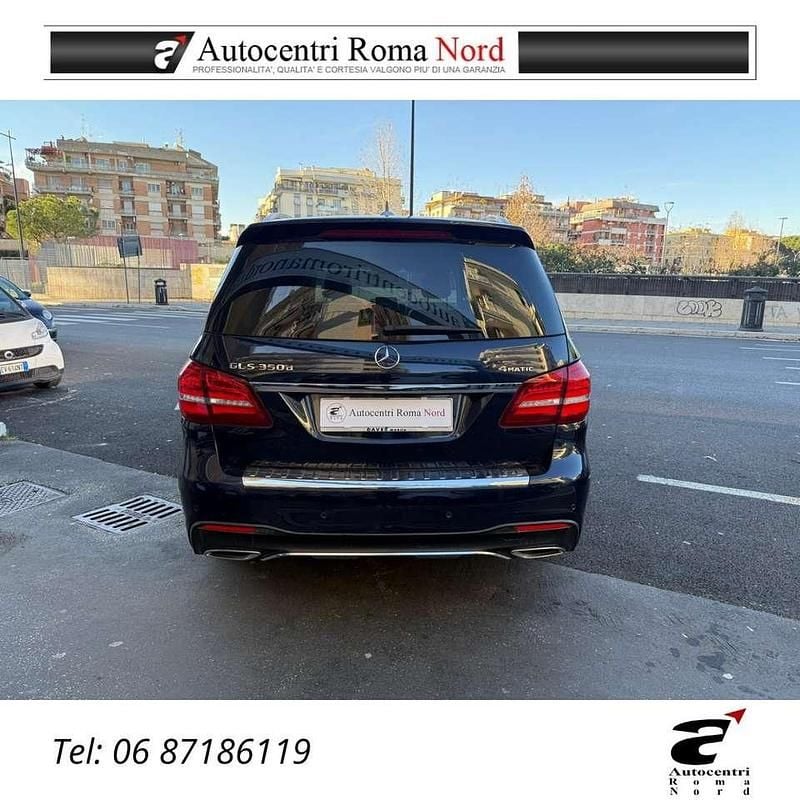 Usata Mercedes GLS350 Premium 258 CV (189 kW) 2018 Blu/azzurro SUV