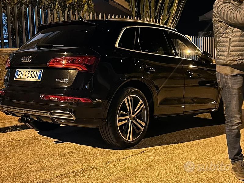 Usata Audi Q5 S-line plus 286 CV (210 kW) 2018 Nero SUV