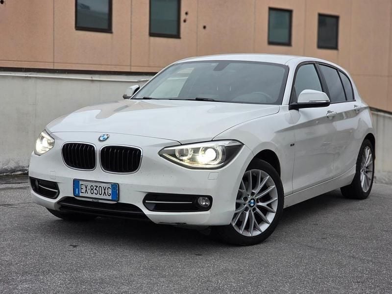 Bianco Usata 2014 BMW 120 Sport Line Due volumi | 9900 € (Super prezzo) - Immagine 1/4