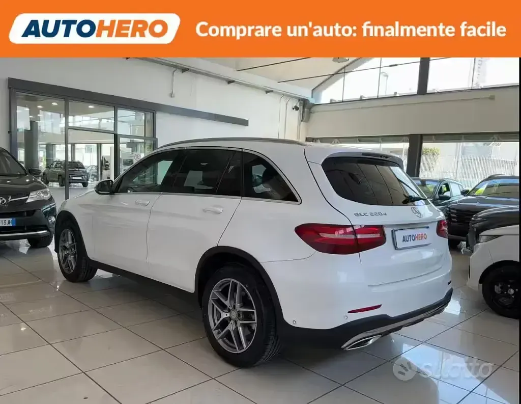 Usata Mercedes GLC220 Premium 170 CV (125 kW) 2016 Bianco SUV