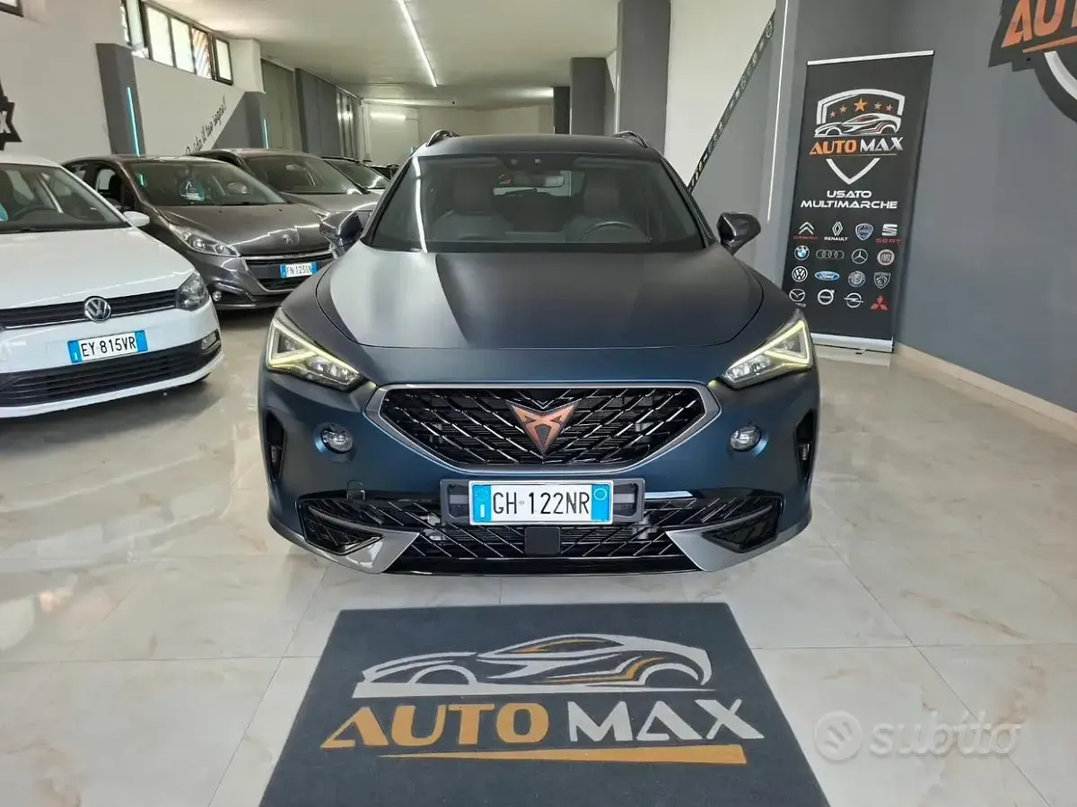 Usata Cupra Formentor 150 CV (110 kW) 2021 Bluazzurro SUV
