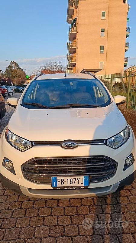 Usata Ford Ecosport 100 CV (73 kW) 2016 Bianco SUV