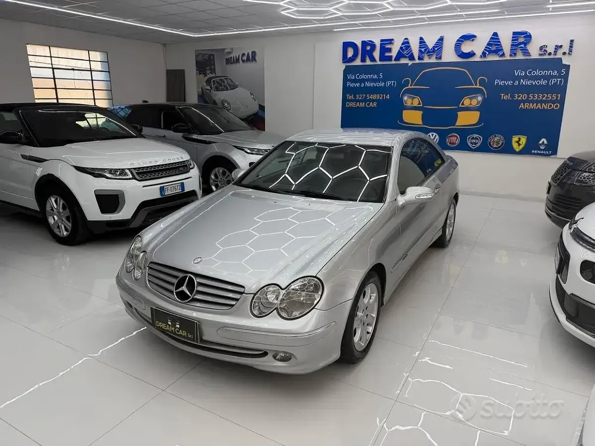 Usata Mercedes CLK270 Avantgarde 170 CV (125 kW) 2002 Grigio Coupé