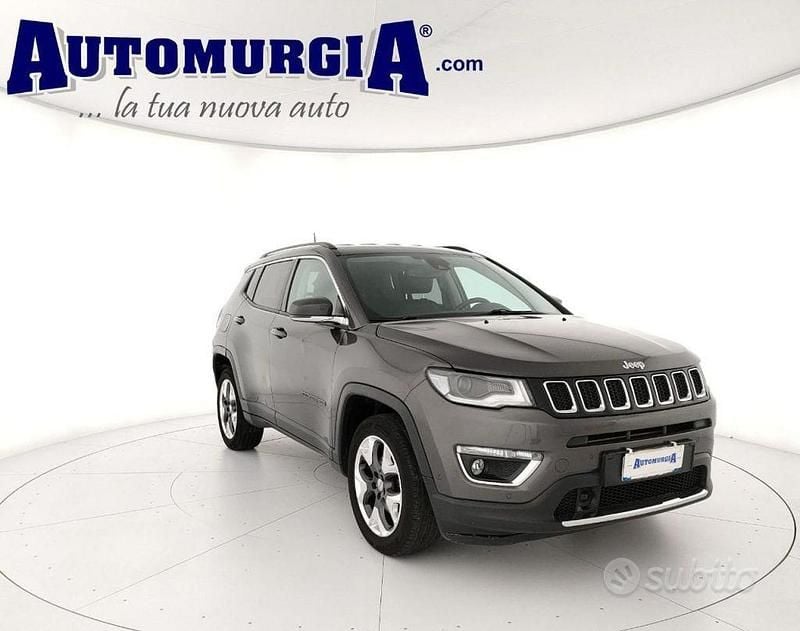 Usata Jeep Compass Limited 140 CV (102 kW) 2019 Grigio scuro SUV