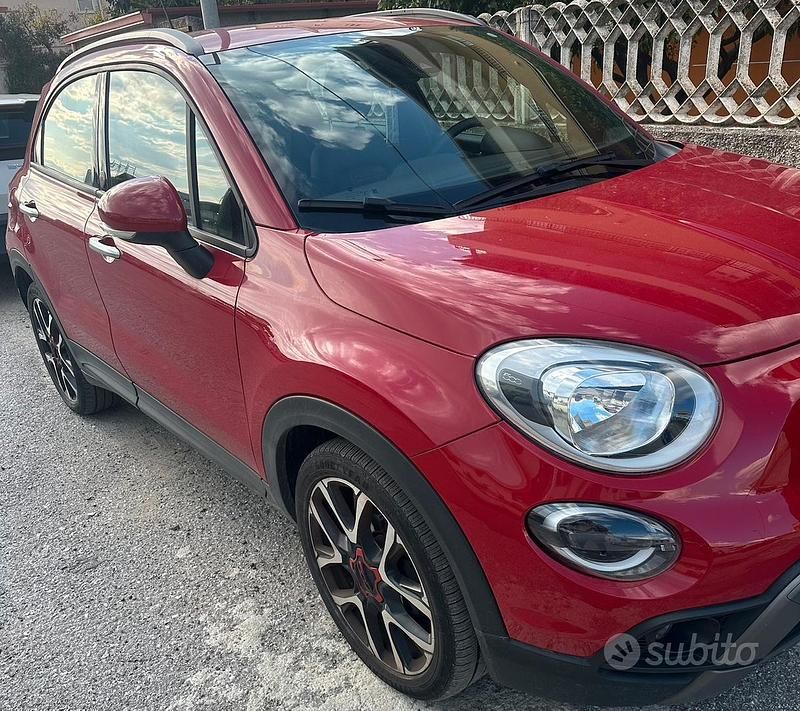 Usata Fiat 500X Cross 95 CV (69 kW) 2021 Rosso SUV