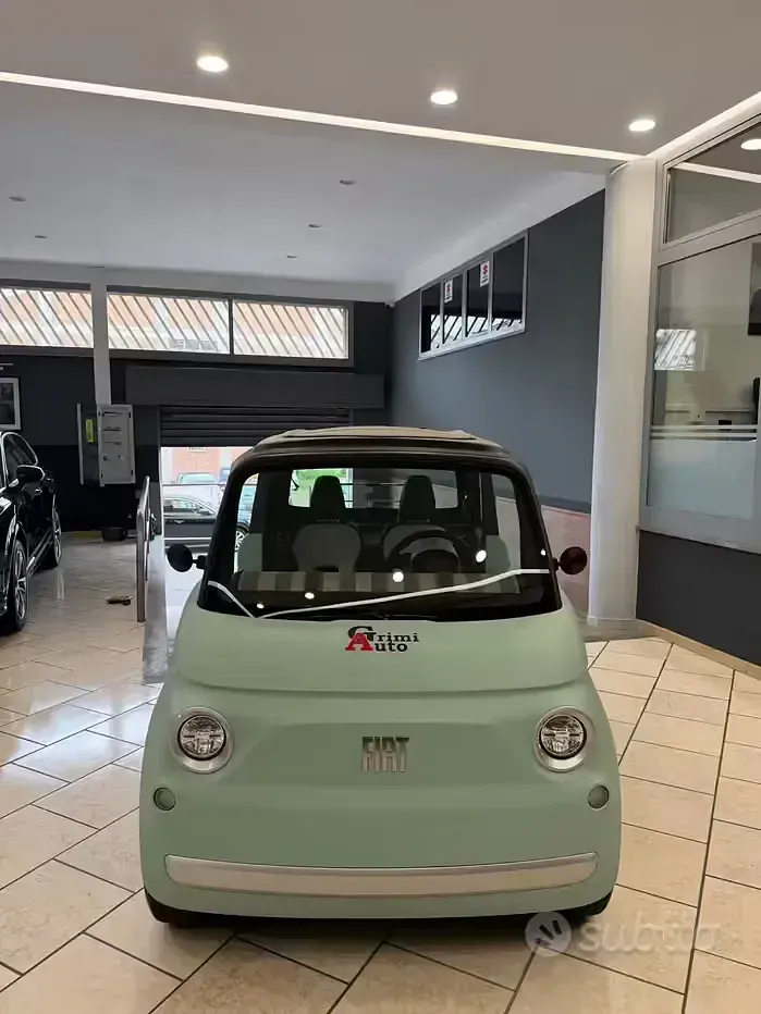 Usata Fiat Topolino Dolcevita 5 kW (8 CV) 2024 Verde Utilitaria