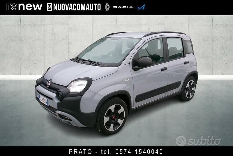 Grigio Usata 2020 Fiat Panda Cross Cross Due volumi | 10.300 € (Buon prezzo) - Immagine 1/4