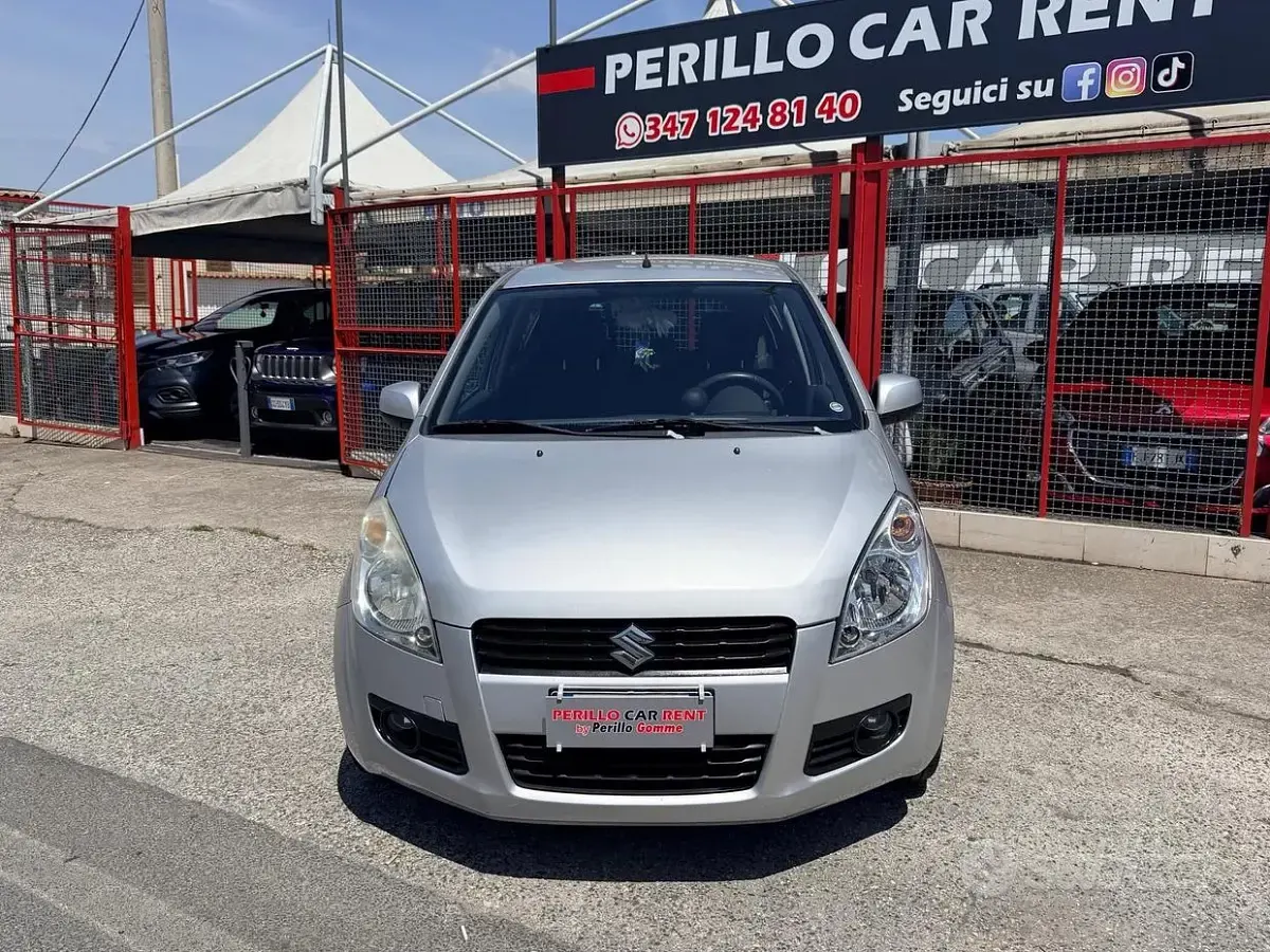 Usata Suzuki Splash GLS 86 CV (63 kW) 2008 Grigio Utilitaria