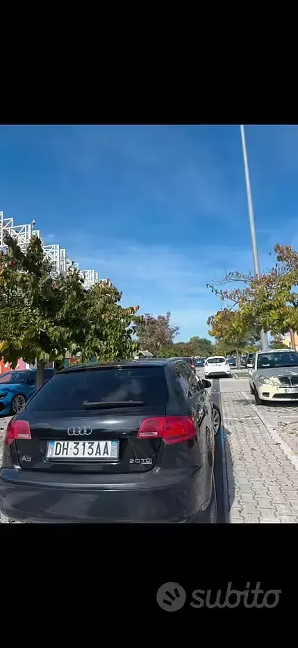 Usata Audi A3 S-Line 170 CV (125 kW) 2007 Nero Utilitaria