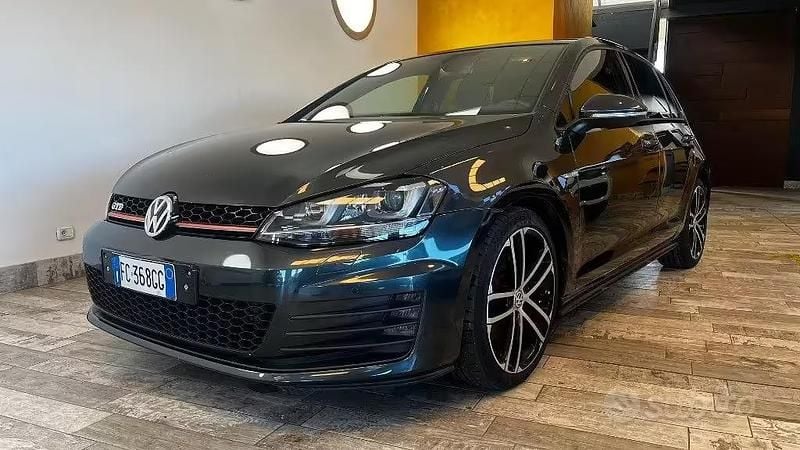 Usata VW Golf VII GTD 184 CV (135 kW) 2015 Grigio Berlina