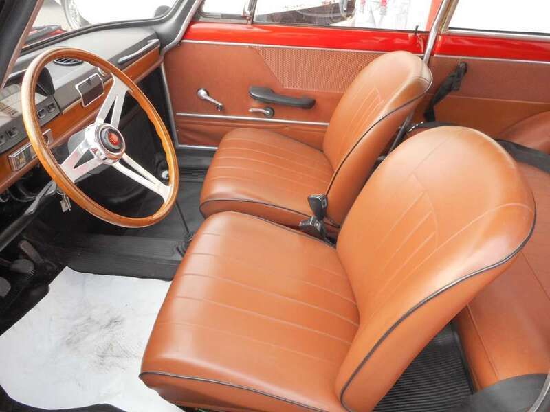 Usata Fiat 850 35 CV (25 kW) 1966 Rosso Coupé