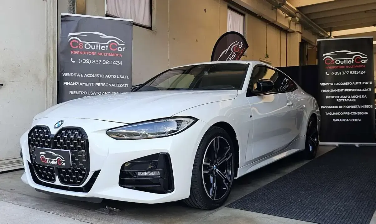 Usata BMW 420 M Sport 190 CV (139 kW) 2021 Bianco Coupé