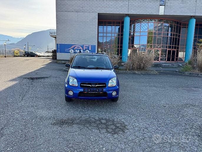 Usata Subaru Justy 90 CV (66 kW) 2006 Blu Utilitaria