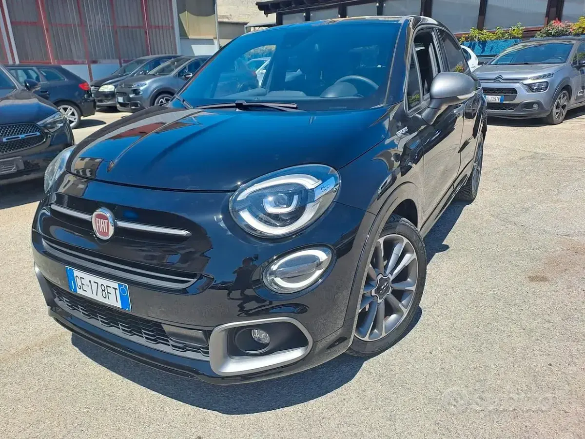 Usata Fiat 500X Sport 95 CV (69 kW) 2021 Nero SUV