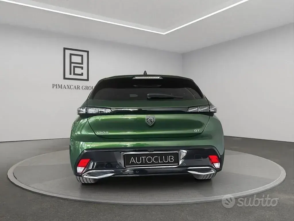 Usata Peugeot 308 GT 131 CV (96 kW) 2024 Verde Berlina