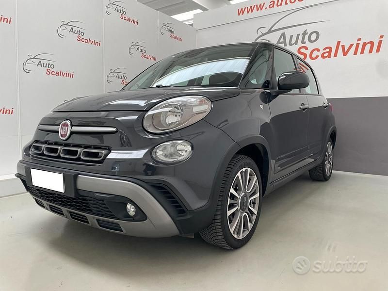 Usata Fiat 500L Cross 95 CV (69 kW) 2019 Grigio Monovolume