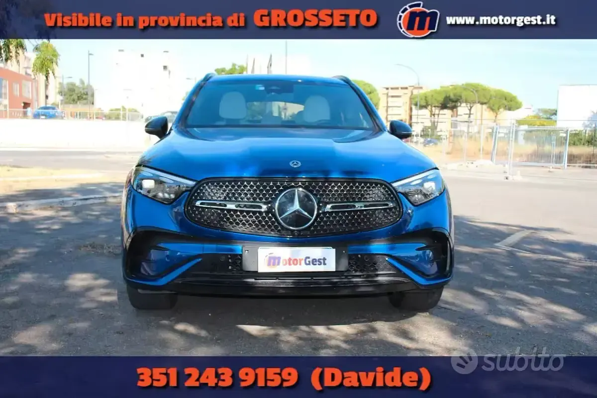 Usata Mercedes GLC220 AMG Line Premium Plus 197 CV (144 kW) 2024 Bluazzurro SUV