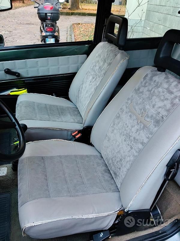 Usata Fiat Panda 4x4 50 CV (36 kW) 1990 Verde Utilitaria