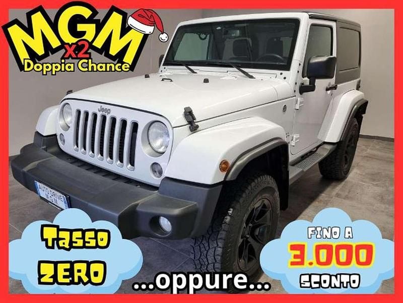 Bianco Usata 2018 Jeep Wrangler Sahara SUV | 29.670 € (Super prezzo) - Immagine 1/4