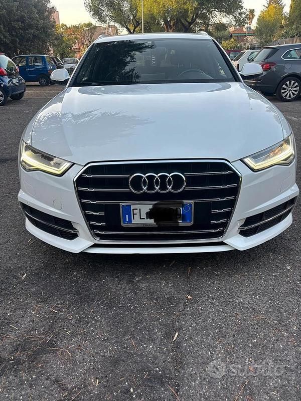 Usata Audi A6 S-Line 190 CV (139 kW) 2018 Bianco Station wagon