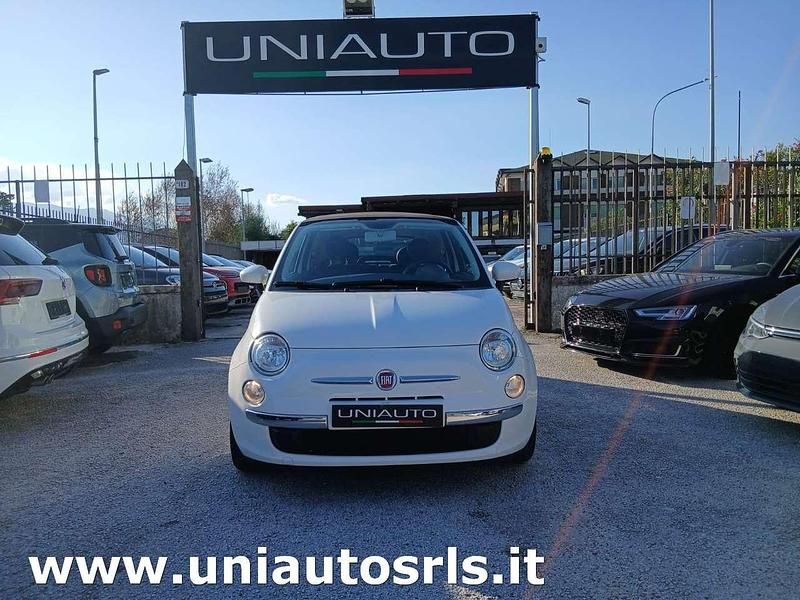 Bianco Usata 2014 Fiat 500C Lounge Cabrio | 7900 € (Buon prezzo) - Immagine 1/4