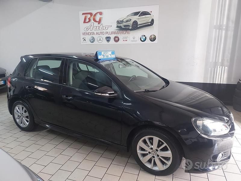 Usata VW Golf VI 104 CV (76 kW) 2011 Nero Utilitaria