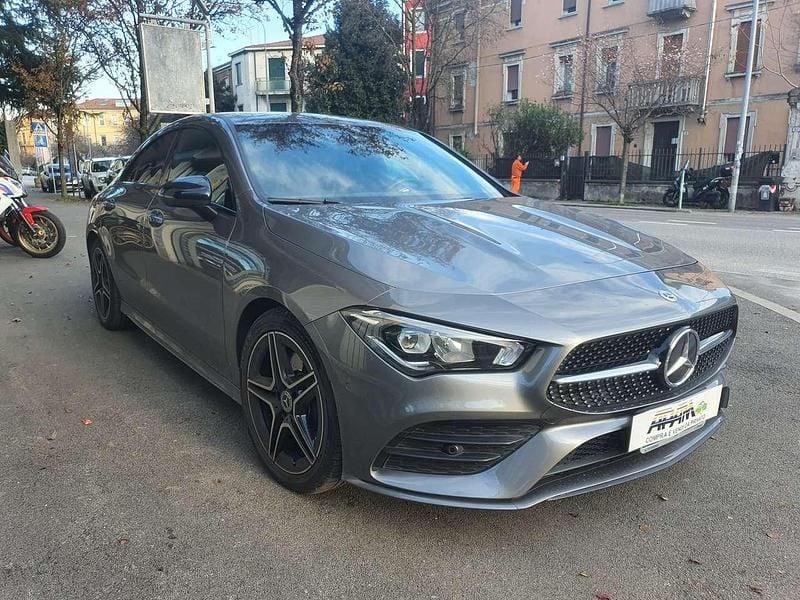 Usata Mercedes CLA200 Premium 150 CV (110 kW) 2021 Grigio Coupé