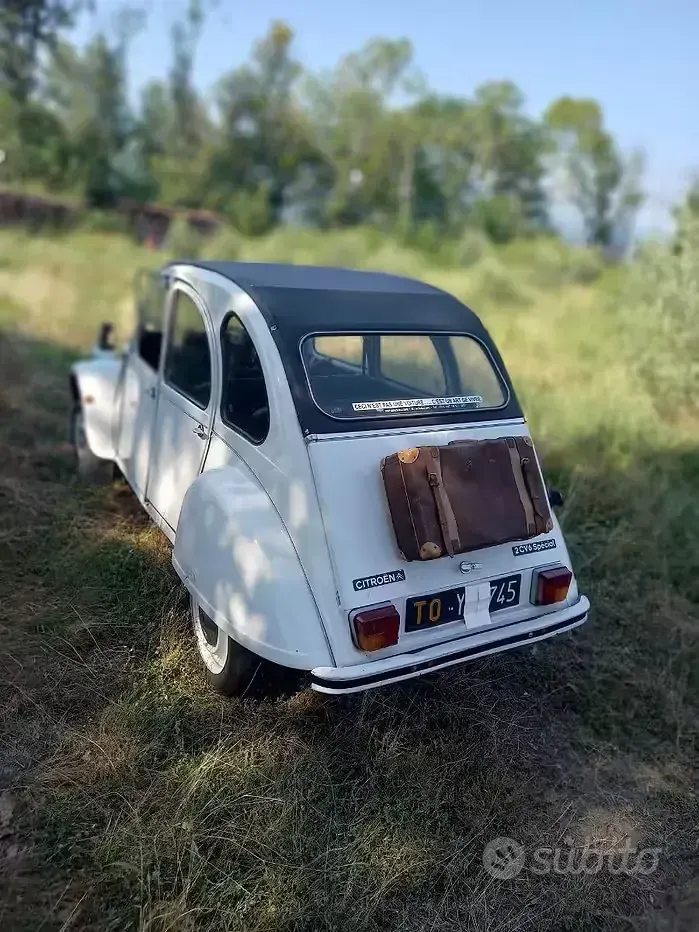 Usata Citroën 2CV 29 CV (21 kW) 1983 Bianco Berlina