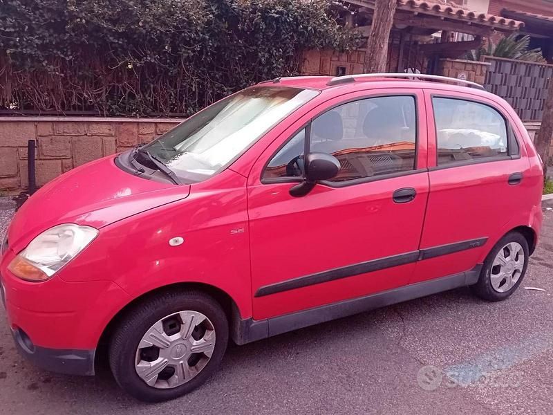 Usata Chevrolet Matiz 2009 Rosso Utilitaria