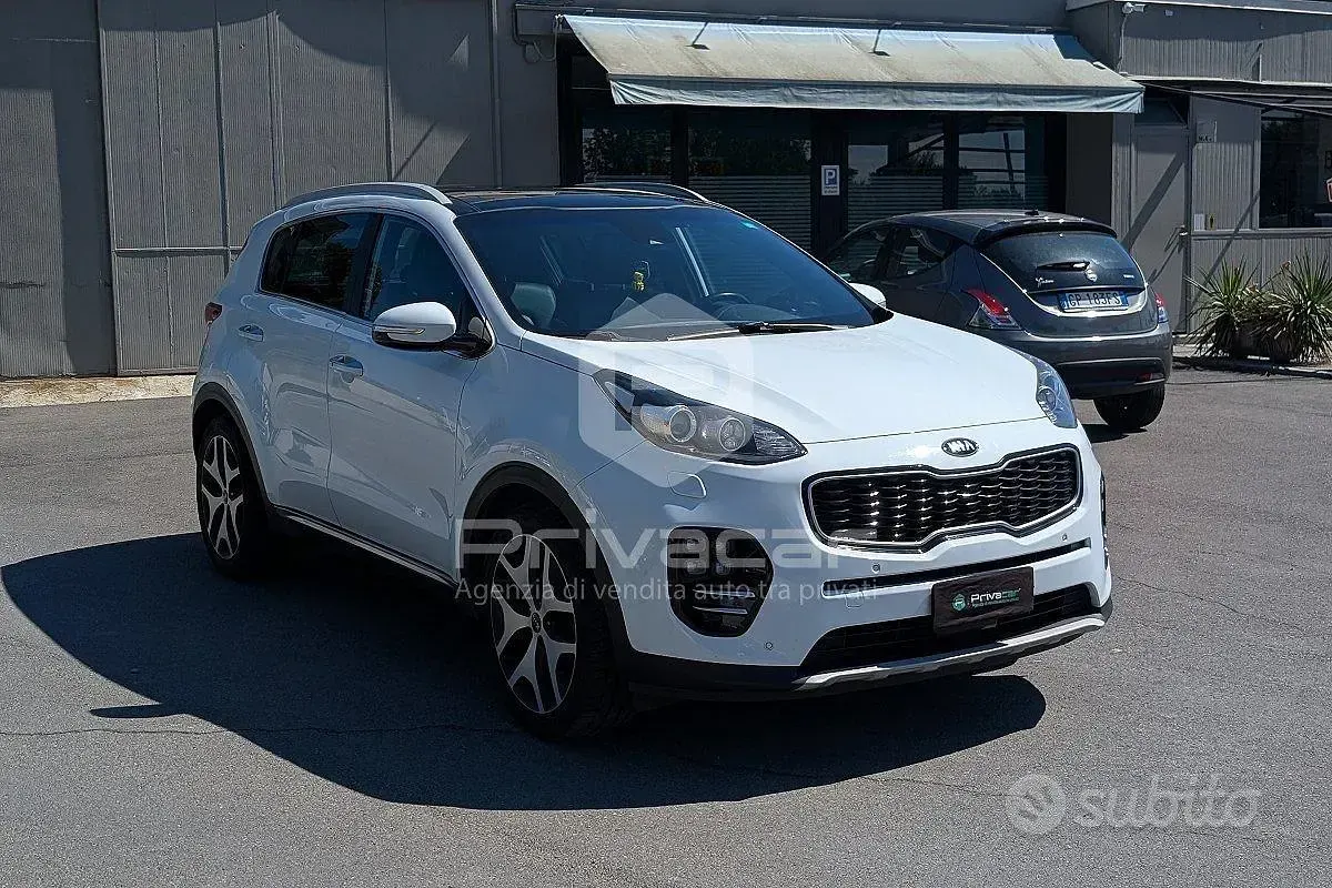 Usata Kia Sportage GT-Line 185 CV (136 kW) 2018 Bianco SUV