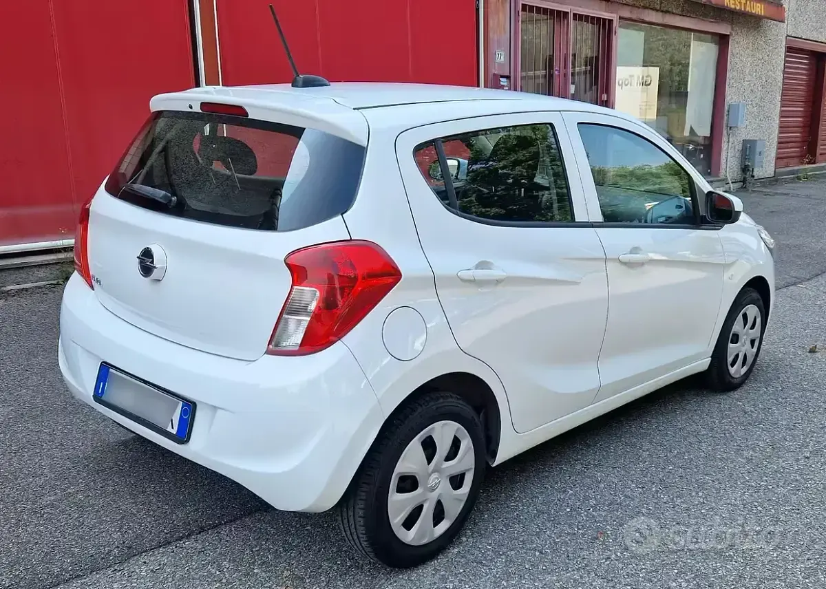 Usata Opel Karl 75 CV (55 kW) 2017 Bianco Utilitaria
