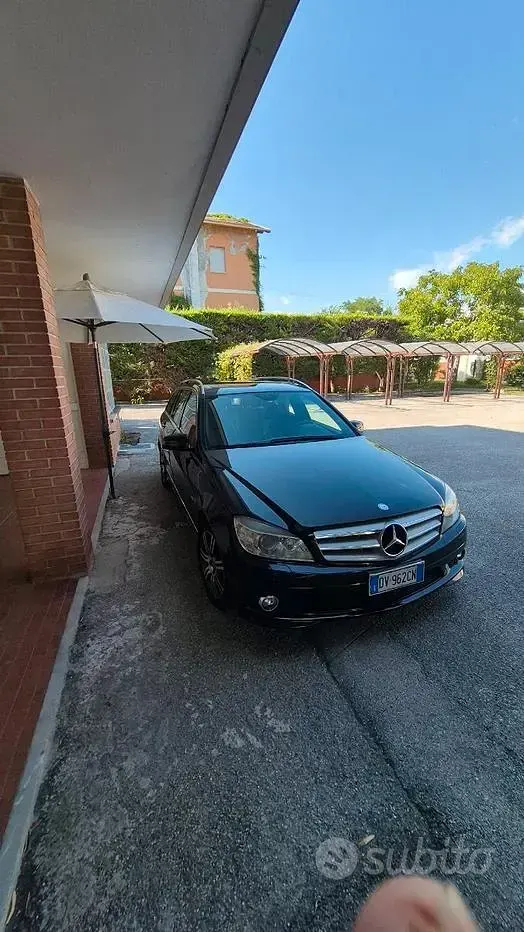 Usata Mercedes C220 2008 Nero Station wagon