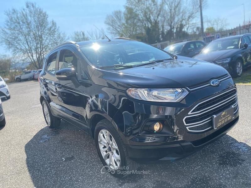 Usata Ford Ecosport Titanium S 95 CV (69 kW) 2015 Nero SUV