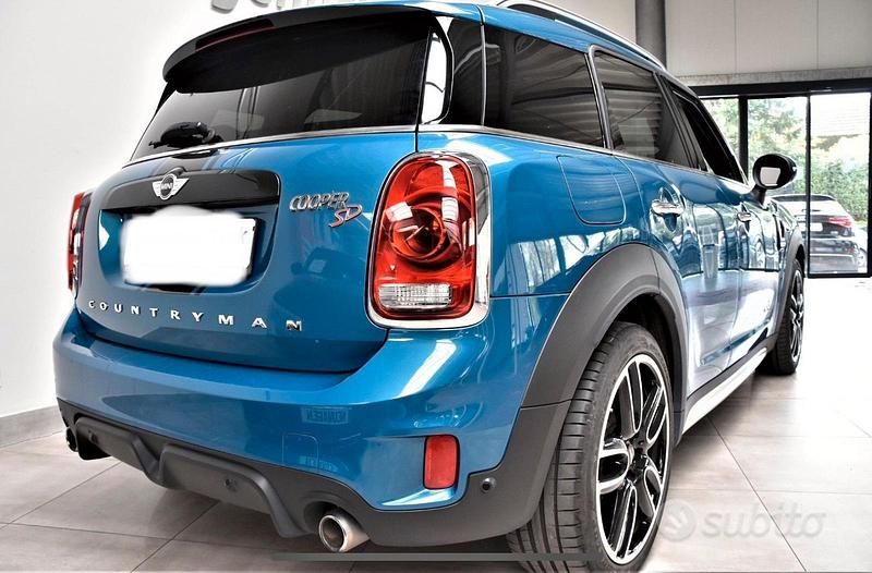 Usata Mini Cooper SD Countryman 2017 Blu SUV