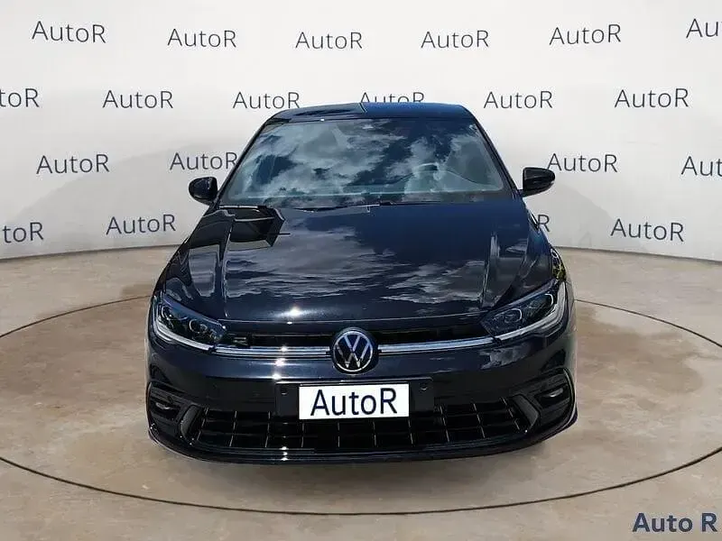 Nuova VW Polo R-line Plus 116 CV (85 kW) 2025 Nero Utilitaria